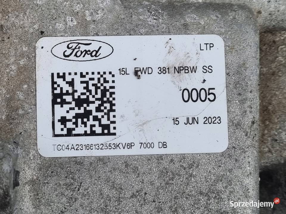 Ford Transit Connect 15 TDCI ECOBLUE SKRZYNIA osobowe Skrzynie biegów manualne Janów