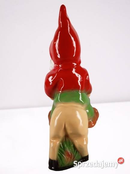 Figura Dekoracja Krasnal na Świni Lubcz