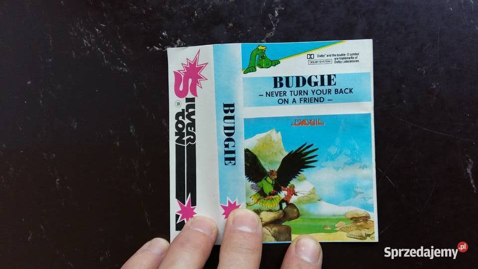 Kaseta Budgie Never turn Your back on a Friend Płyty i kasety podlaskie Siemiatycze