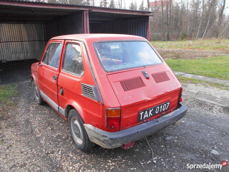 Sprzedam Polski Fiat 126p 650 ,1990 rok Szynwałd