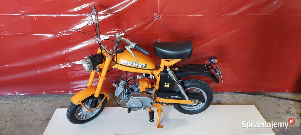 Motorynka Romet perfekcyjna pony pomarańczowa Grochowalsk sprzedam