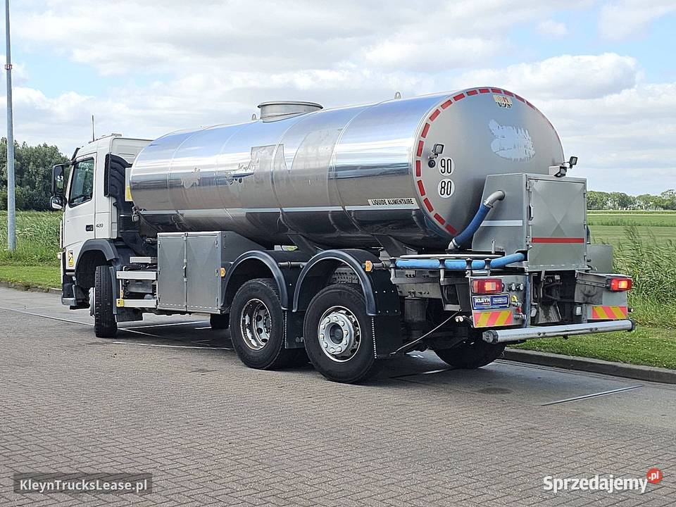 Volvo FM 420 FOODTANK FOODSTUFF cysterna 6x2 sprowadzony