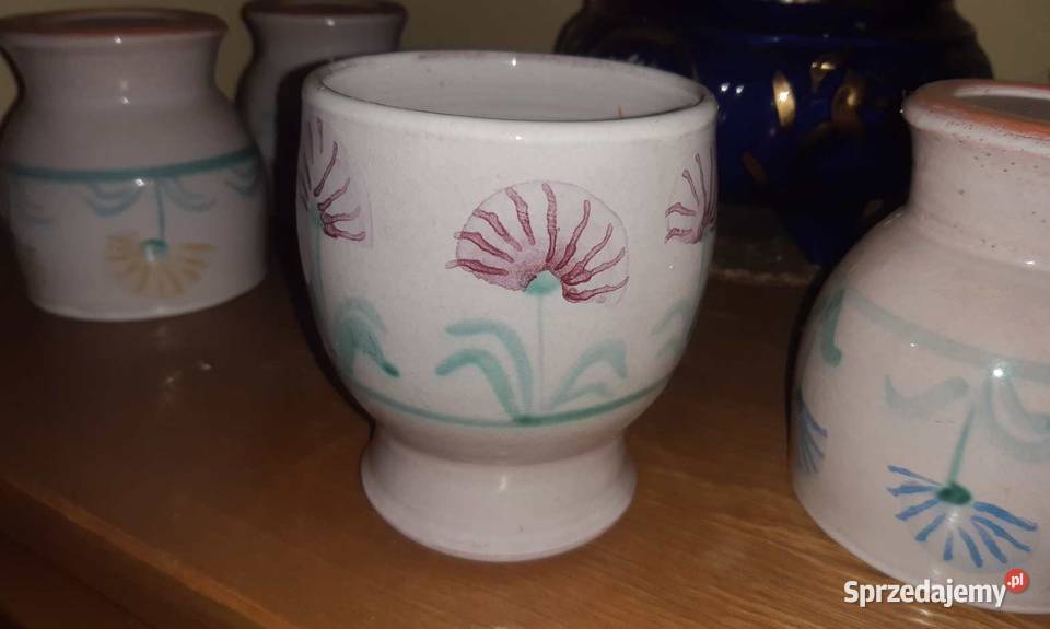 5 Kubków i 6 Kieliszków Ceramicznych dość Kraków