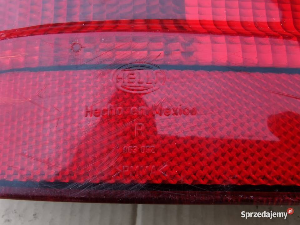 Lampa tył tylnia rh prawa MercedesBenz ML w163 Oświetlenie wielkopolskie Sieraków