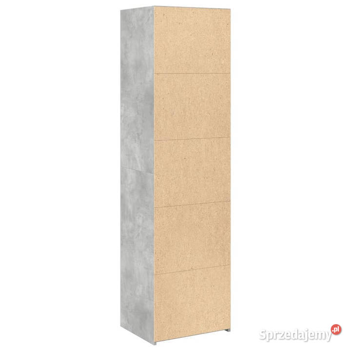 Wysoka szafka szarość betonu 50x41x185 WM3281683 Warszawa