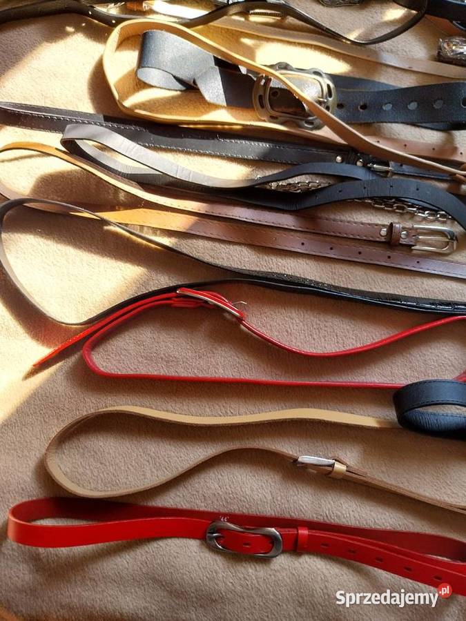 Sztuk 23 damskie paski Długość 110 Polkowice