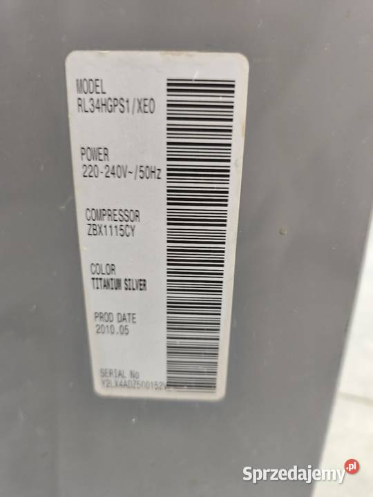 Lodówki zamrażarka Samsung model RL34HGPS1XEO pomorskie Warszkowo
