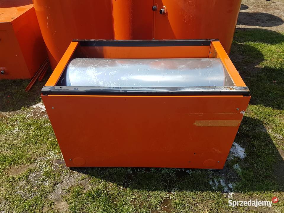 Bojler nierdzewny Viessmann 200l poziomy wężownica Grzałka Gwarancja