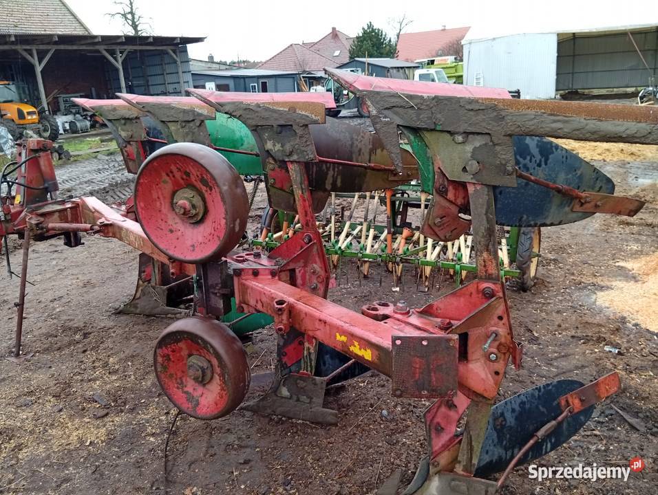 Pług obrotowy Krone Mustang 4 i pług obrotowy Syców