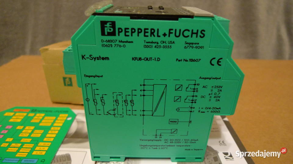 PEPPERLFUCHS KFU8GUT1D nowy leżak magazynowy Produkcja Białystok