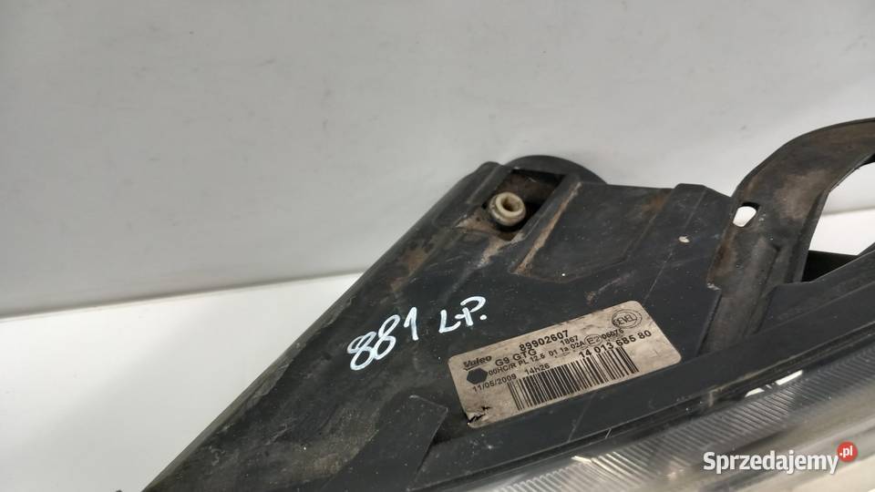 SCUDO JUMPY EXPERT II LAMPA PRZÓD LEWA wielkopolskie