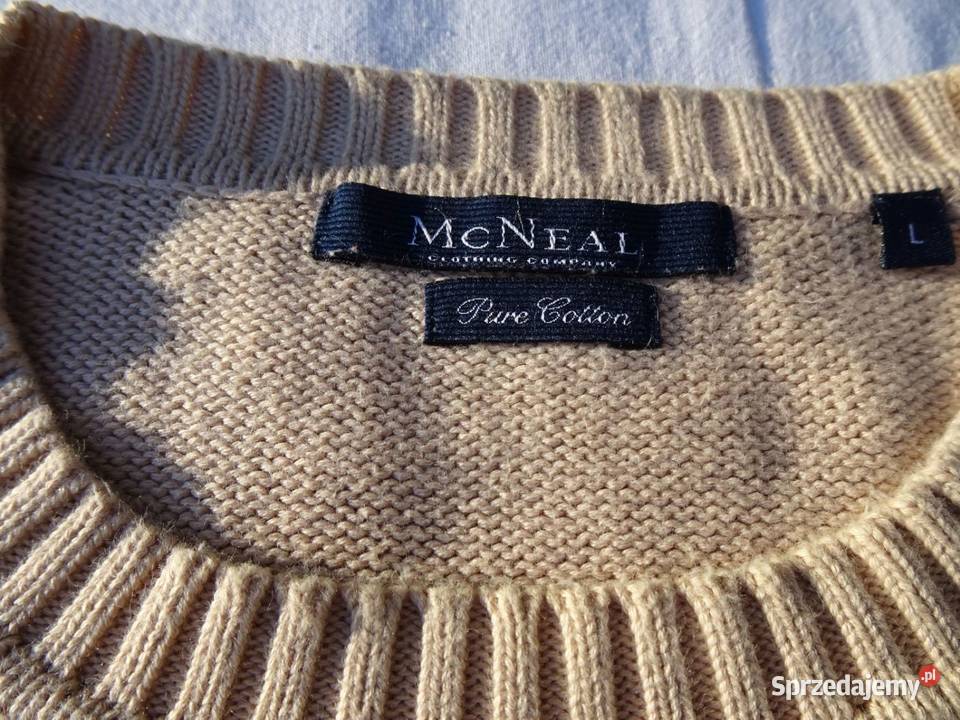 McNEAL sweter męski bawełna L XL Nowy Sącz