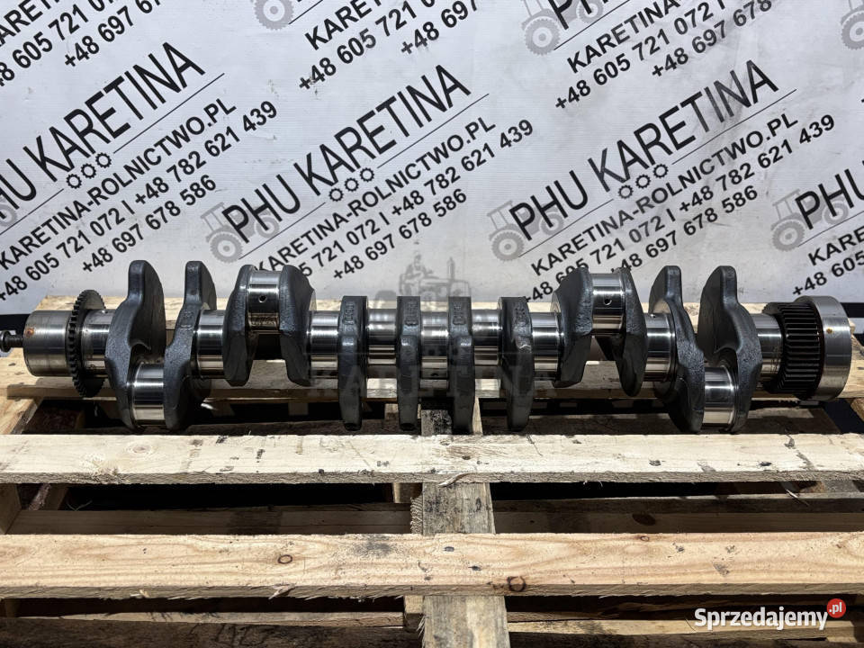 Deutz TCD2013 L06 4V 04902556R Wał Korbowy Jastrzębniki