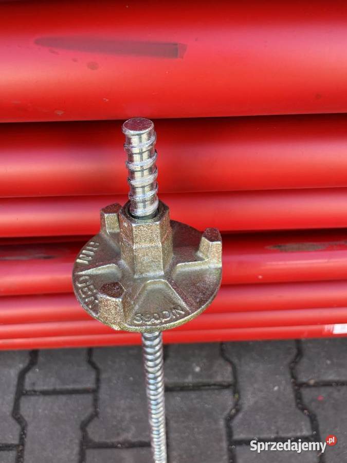 10 zestawów szalunkowych nakrętki ściągi pręty