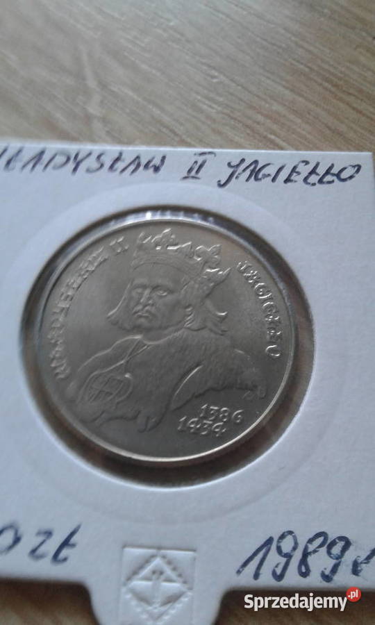 500 Władysław II Jagiełło1989 rUNC Konin