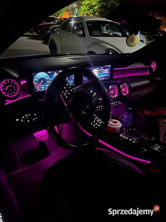 Mercedes Aklasa AMG salon virtual panorama full odtwarzacz DVD Wasilków