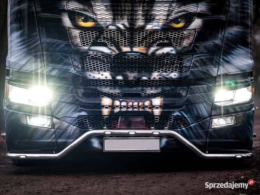 SCANIA R S NGS ORUROWANIE JUMBO KANGUR ZDERZAK Bieleń