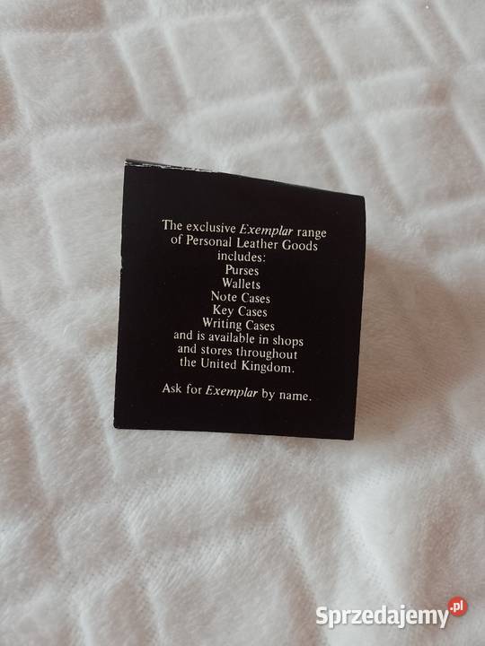 Real LeatherBrązowy Skórzany portfel z Londynu Dodatki Kraków