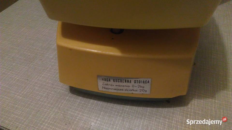 Waga kuchenna z lat PRelu mazowieckie Warszawa sprzedam
