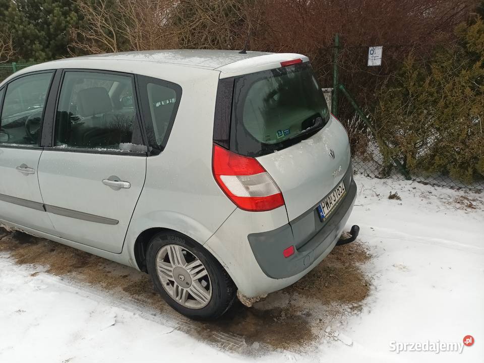 Renault scenic 16 benzLPG Rok produkcji 2004 Sławica sprzedam