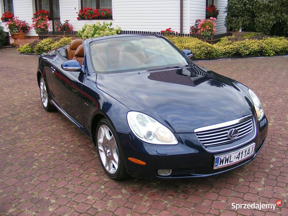 Lexus SC430prod 2004 V8 benzyna automat Rok produkcji 2004 SC Radzymin