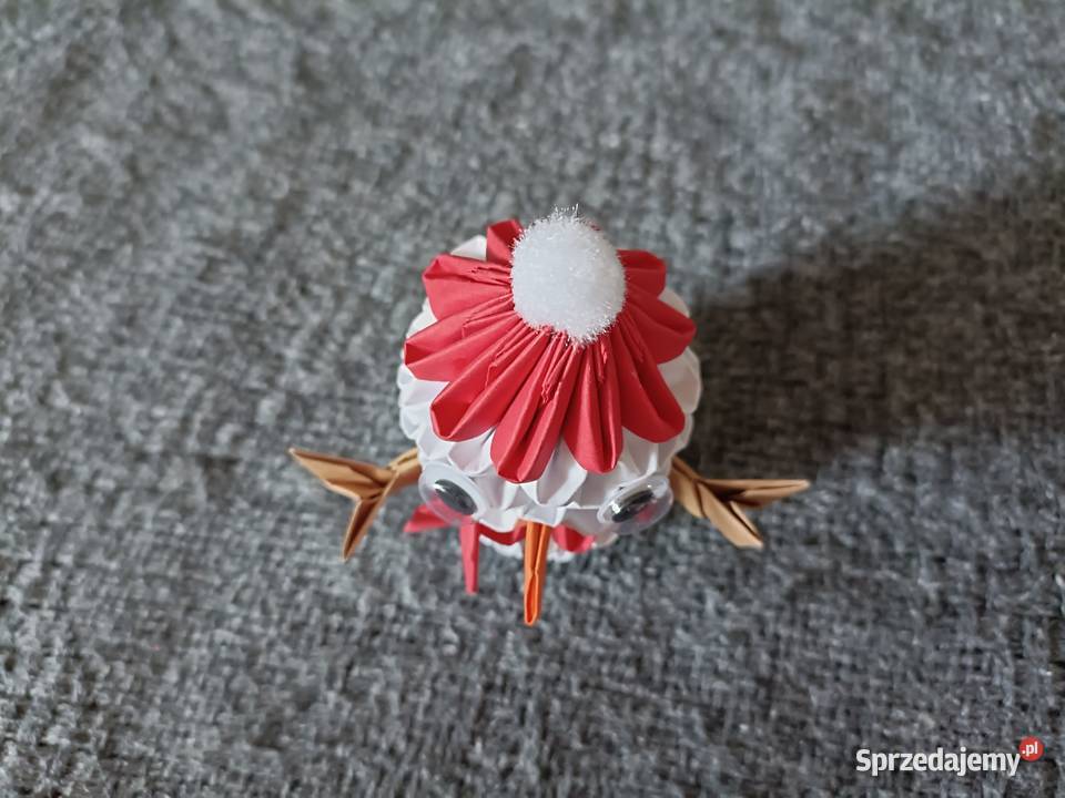 Bałwanek Origami Modułowe 3D pomorskie Kwidzyn sprzedam