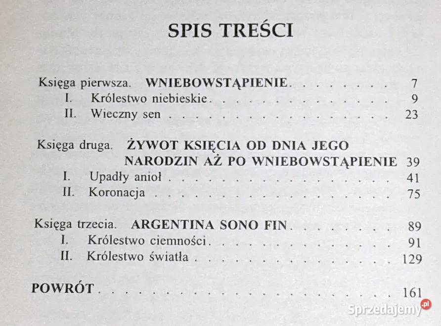 Książę Federico Andahazi Chełm sprzedam