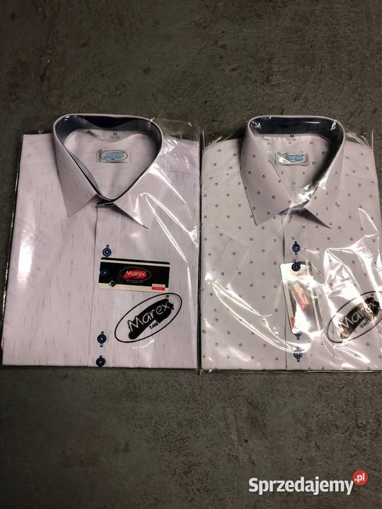 Koszule meskie XL4344 krótki rękaw Puławy sprzedam