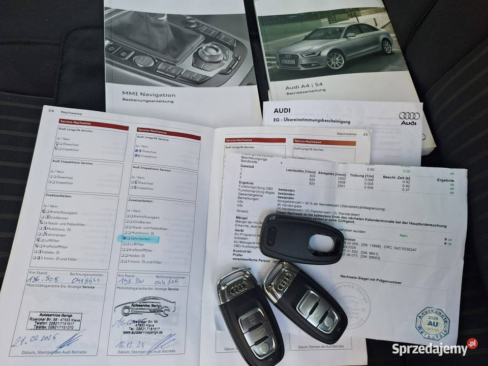 Audi A4 20CR TDi 143 Ładna Common rail NAWIGACJA 143KM A4 Olsztyn