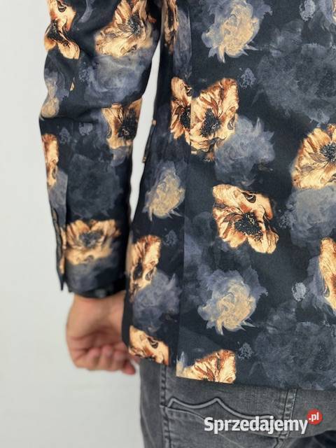 GIOVANNI PERA Marynarka męska D627 czarna w Ostrów Wielkopolski