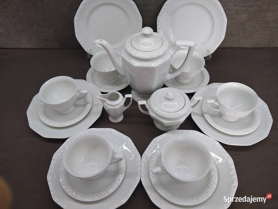 Serwis kawa Rosenthal Biała Maria Kalisz