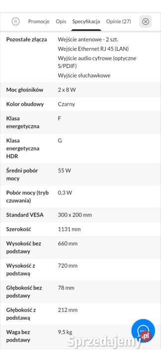 Telewizor TCL 50p610 50cale