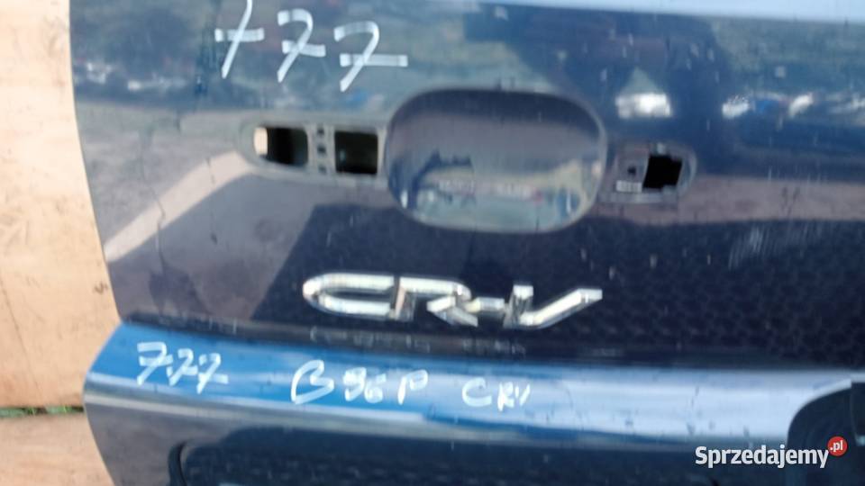 HONDA CRVII FL SUV KLAPA TYŁ B96P wielkopolskie Zbierkowo