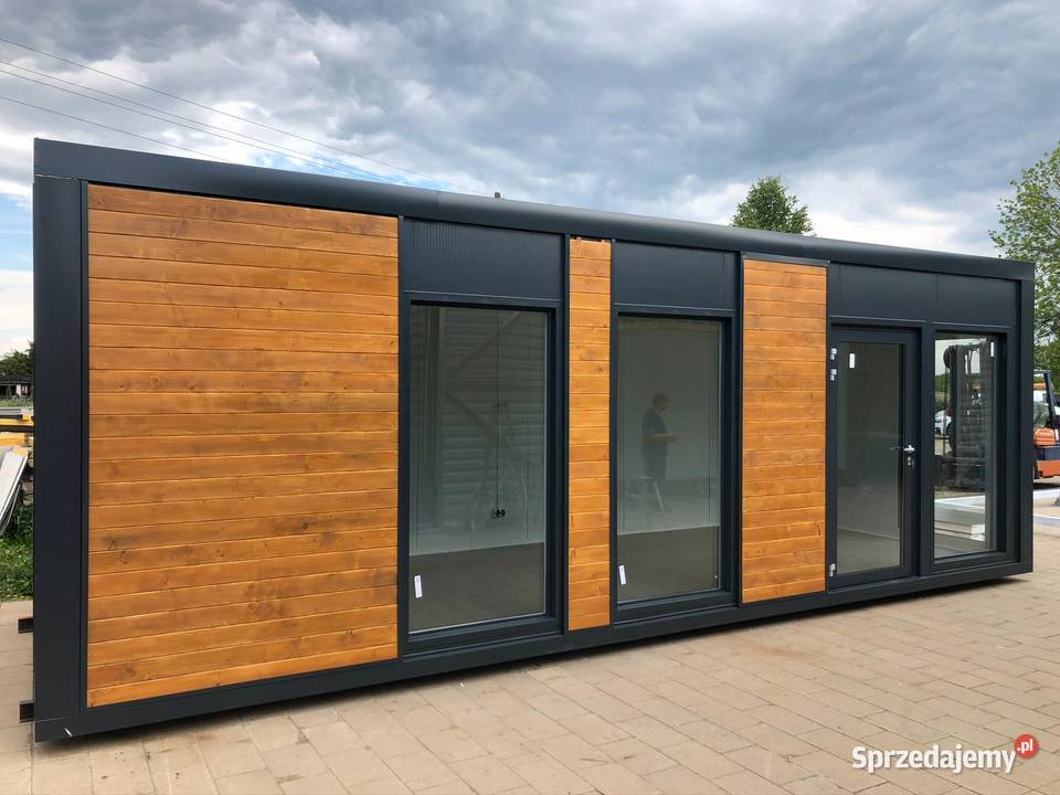 Pawilon handlowy kontener biurowy 8x3 biuro 24m2 Tarczyn