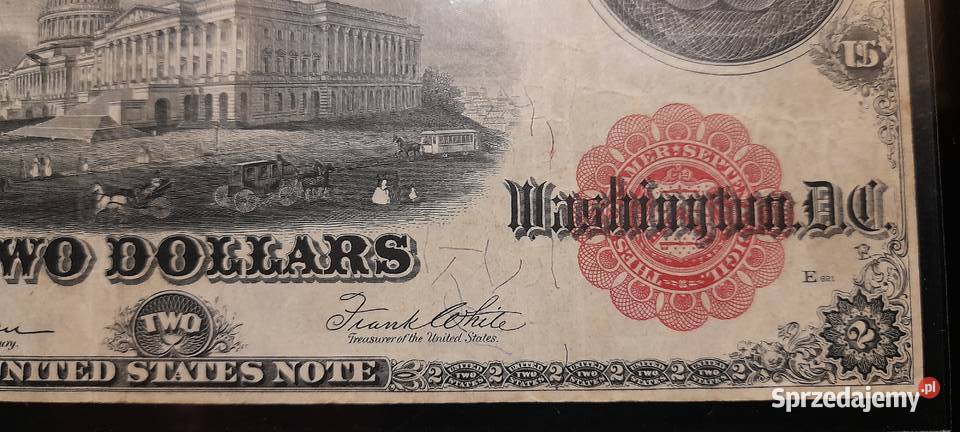 2 dolary usa 1917 Warszawa