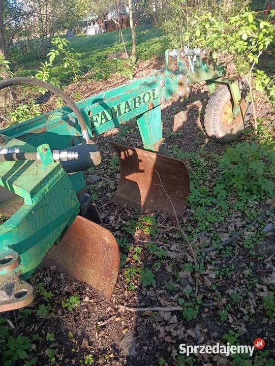 Pług wahadłowy Famarol 34 skiby Agromasz Mechowiec