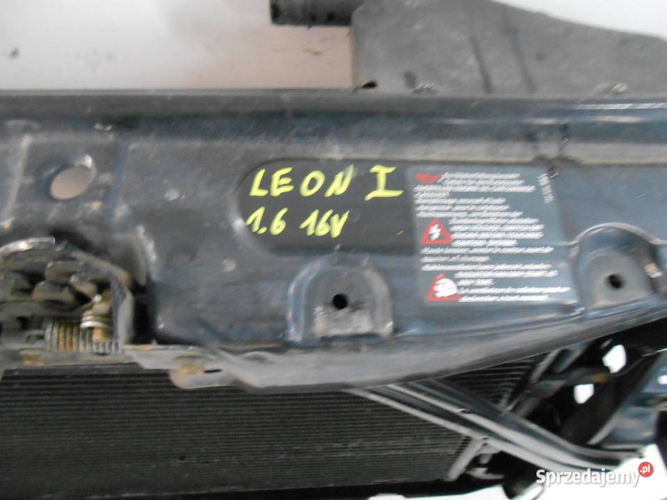 PAS PRZEDNI BELKA CHŁODNICE SEAT LEON I 16 16V osobowe Wentylatory chłodnic klimatyzacji sprzedam