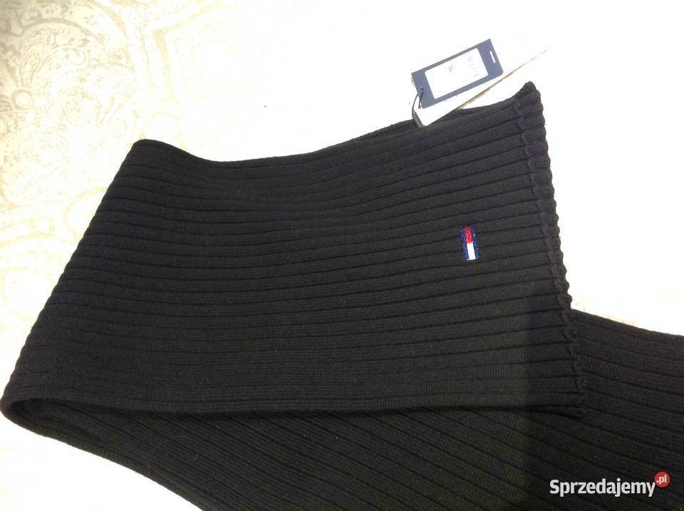 Ciepły Długi Szalik Szal TOMMY HILFIGER JEANS Nowa Sól sprzedam