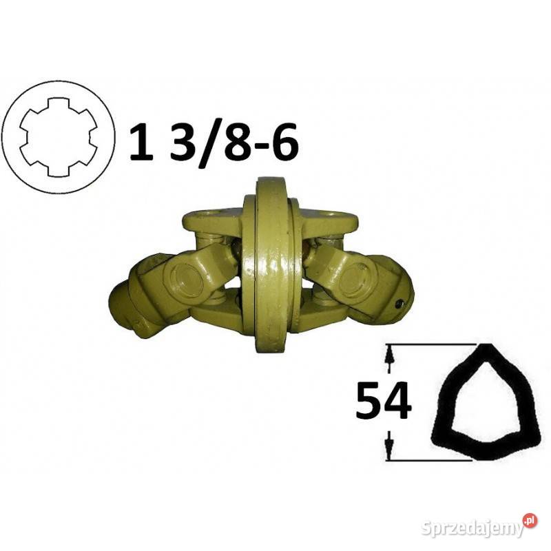 Kompletny przegub homokinetyczny na rurę 54mm Kamionna