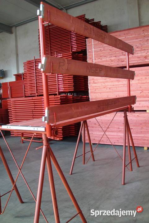 Kozły budowlane nowe lakierowane z regulacją Poznań sprzedam