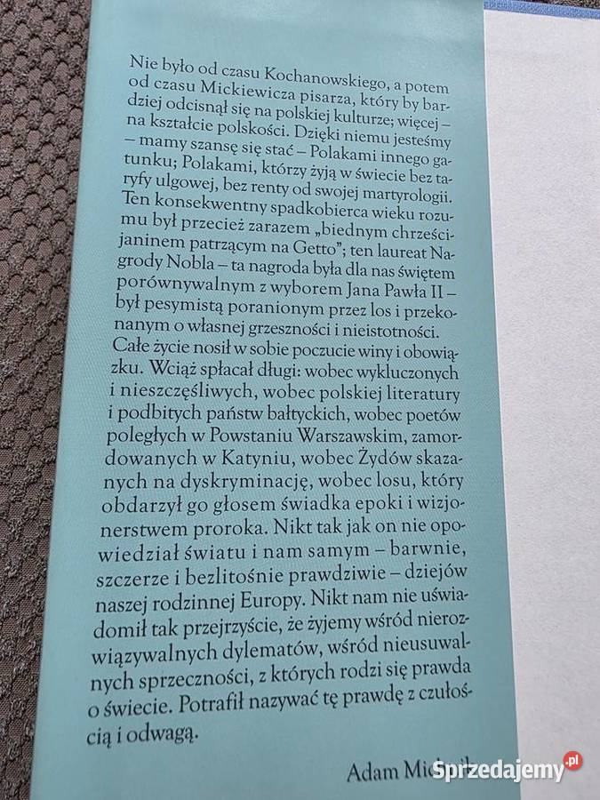 Czesław Miłosz Zniewolony umysł Rok wydania 2004 Kultura i Rozrywka małopolskie sprzedam