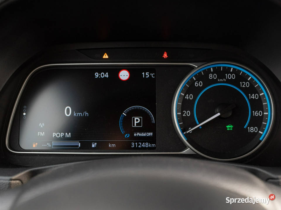 Nissan Leaf CB808WW40kWh Acenta Podgrzf Kcofania 4/5 Pępowo sprzedam