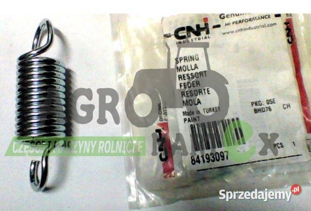 84193097 SPRĘŻYNA CNH Części zamienne dolnośląskie Wichrów