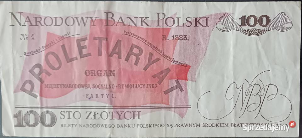100 złotych 1XII1988 seria TL