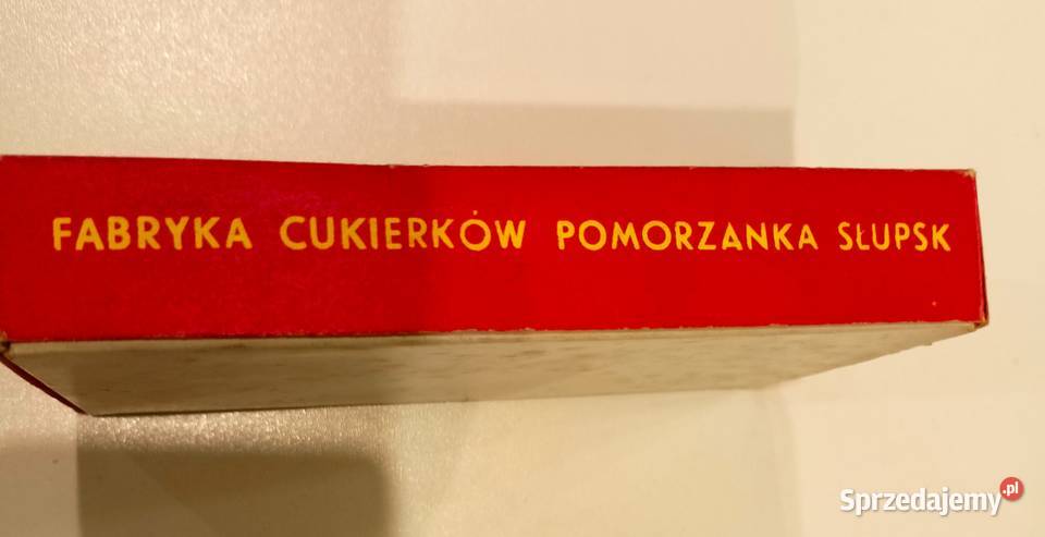 Stare pudełko tekturowe Pomorzanka Słupsk Pozostałe Łódź