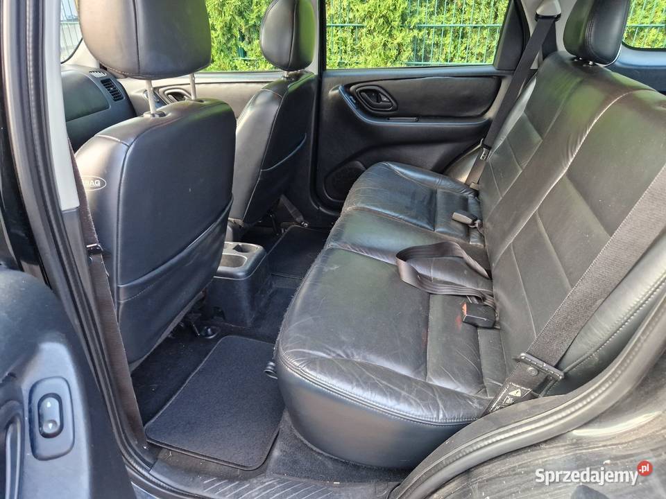 Czarny Ford Maverick 20 LPG 2003 Klima Czarne Ciechocinek