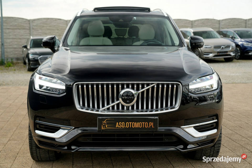Volvo XC 90 RECHARGE panorama FUL LED wentylacja gniazdo AUX Otmuchów