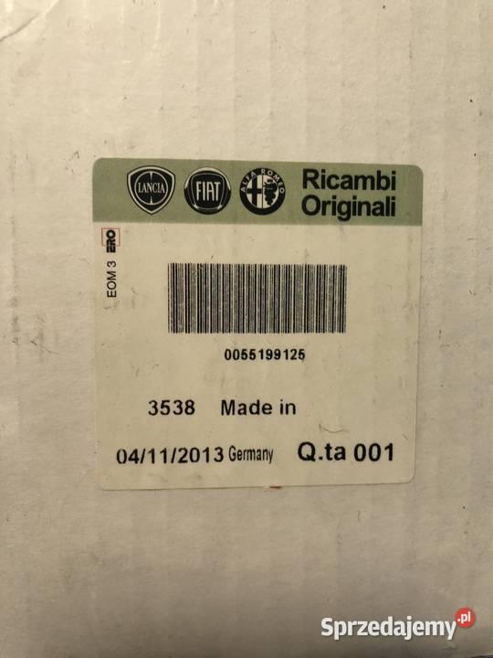 USZCZELKA GŁOWICA CYLINDRÓW FIAT DOBLO 55199125 osobowe Kozy