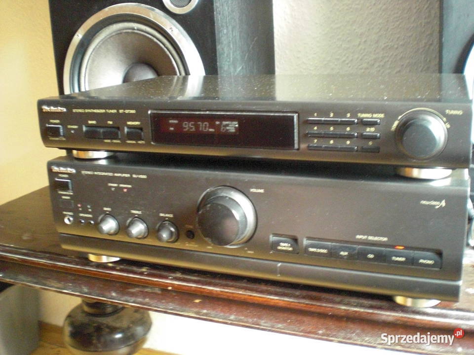 Technics Wzmacniacz Tuner ładny stan okazja Wzmacniacze i pokrewne Sucha Beskidzka