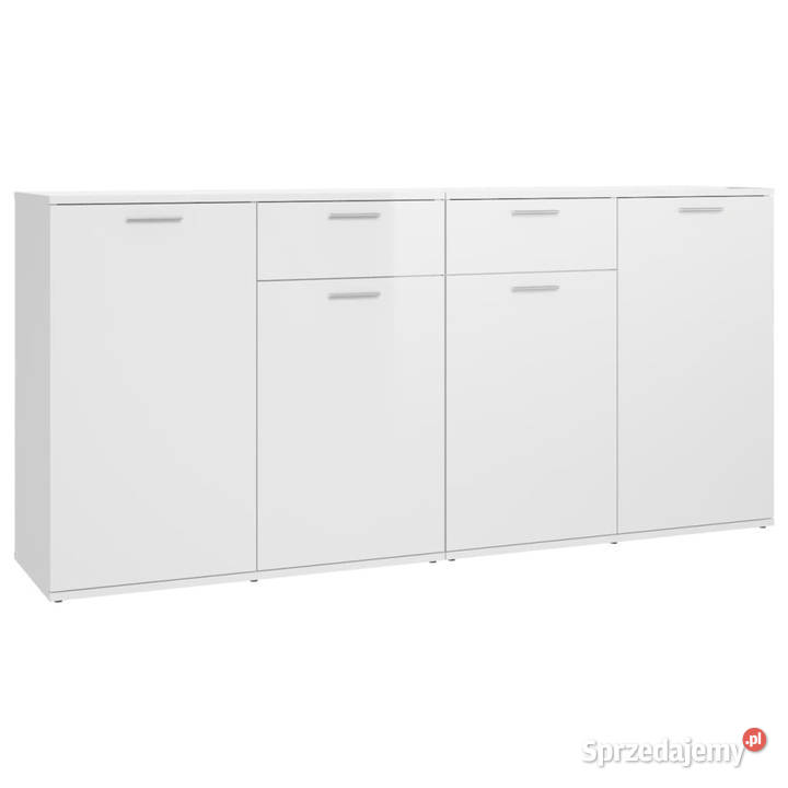 Szafka biała z połyskiem 160x36x75 materiał Dom i Ogród Warszawa sprzedam